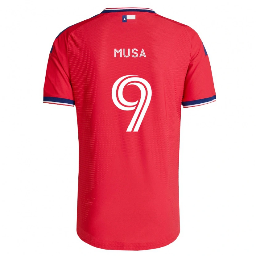 Danxen Pánské Petar Musa #9 Červená Modrá Bílá Domů Hráčské Dresy 2026/27 Dres
