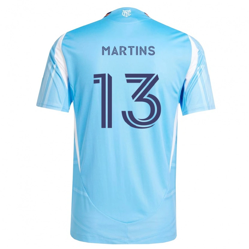 Danxen Pánské Thiago Martins #13 Nebesky Modrá Bílá Domů Hráčské Dresy 2026/27 Dres