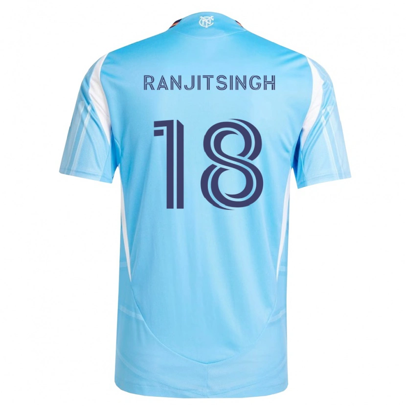 Danxen Pánské Greg Ranjitsingh #18 Nebesky Modrá Bílá Domů Hráčské Dresy 2026/27 Dres