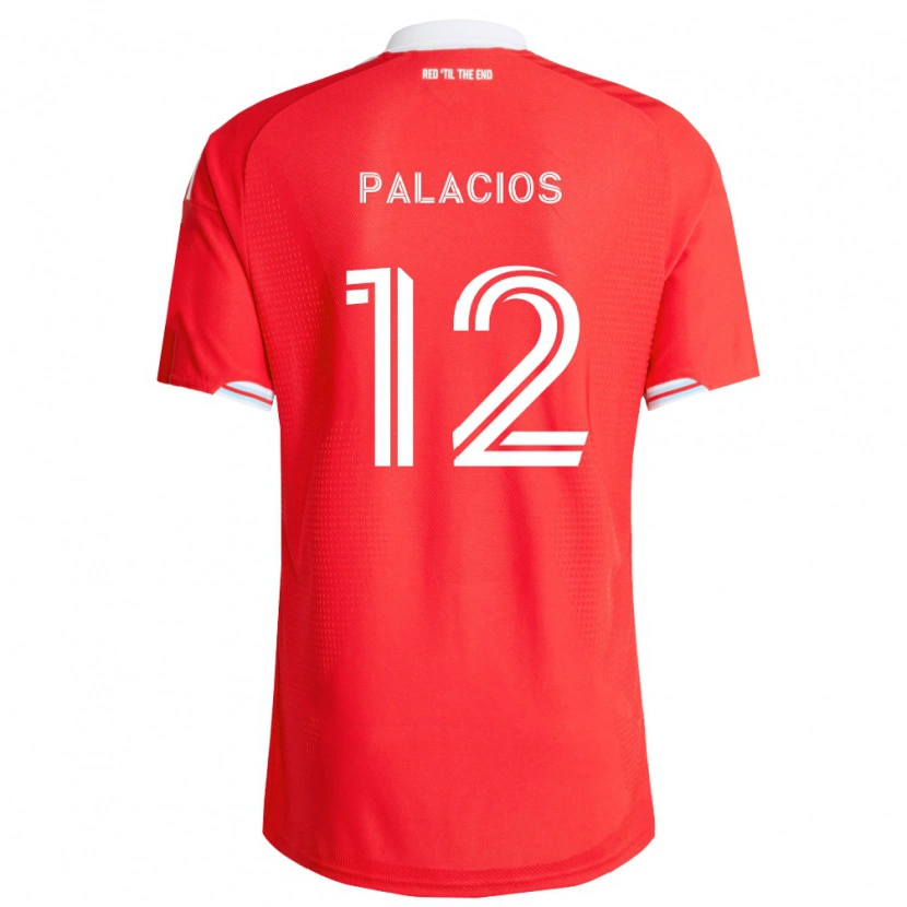 Danxen Pánské Denzel Palacios #12 Červená Tmavě Modrá Bílá Domů Hráčské Dresy 2026/27 Dres