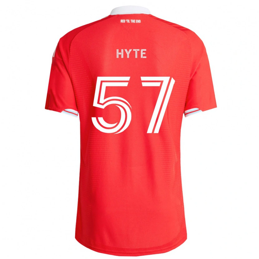 Danxen Pánské Darris Hyte #57 Červená Tmavě Modrá Bílá Domů Hráčské Dresy 2026/27 Dres