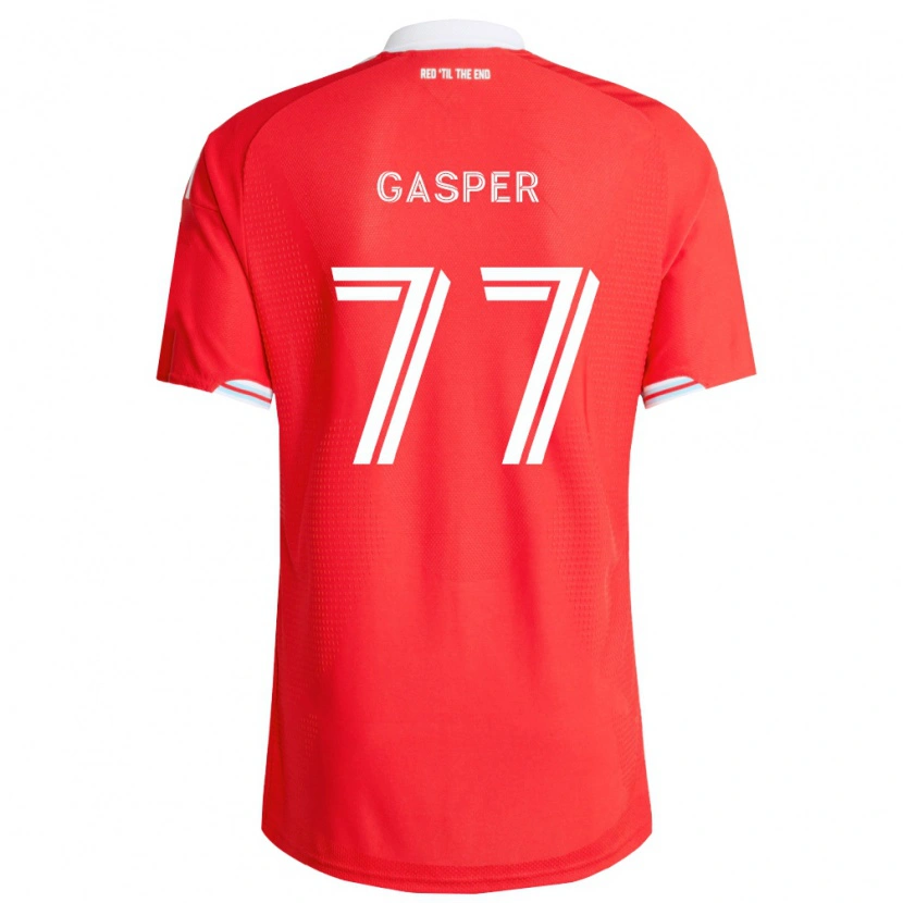 Danxen Pánské Chase Gasper #77 Červená Tmavě Modrá Bílá Domů Hráčské Dresy 2026/27 Dres
