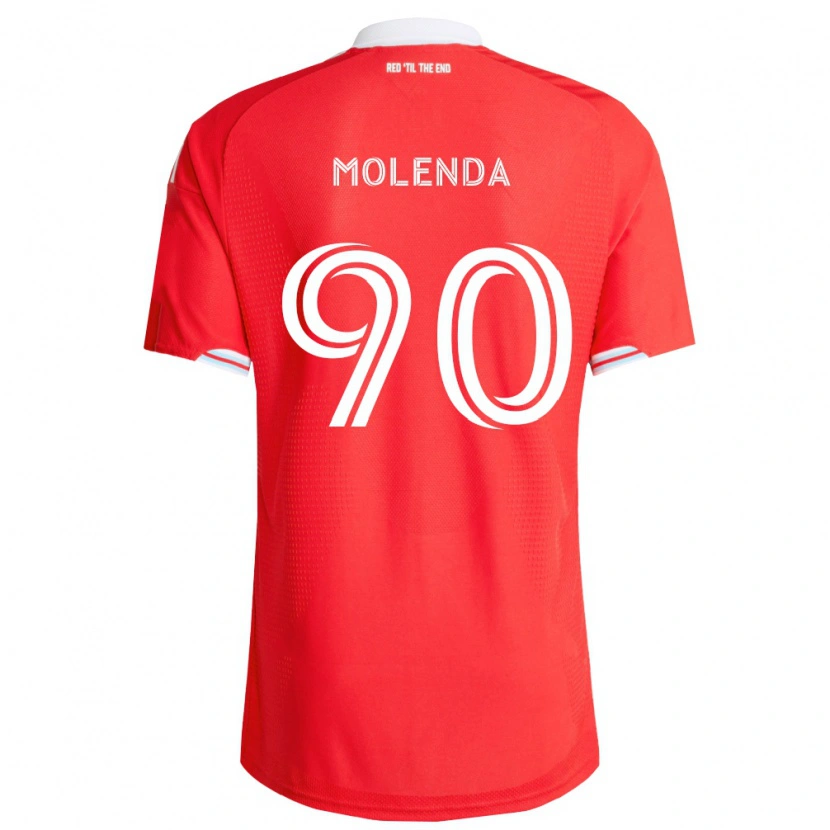 Danxen Pánské David Molenda #90 Červená Tmavě Modrá Bílá Domů Hráčské Dresy 2026/27 Dres