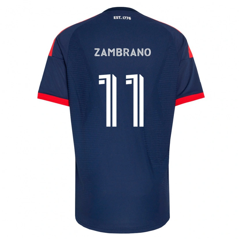 Danxen Pánské Carlos Zambrano #11 Královsky Modrá Červená Bílá Domů Hráčské Dresy 2026/27 Dres