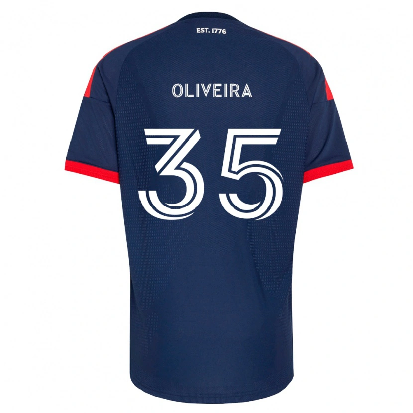 Danxen Pánské Cristiano Oliveira #35 Královsky Modrá Červená Bílá Domů Hráčské Dresy 2026/27 Dres