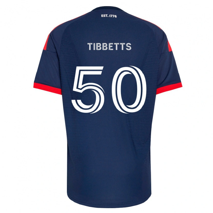 Danxen Pánské Matthew Tibbetts #50 Královsky Modrá Červená Bílá Domů Hráčské Dresy 2026/27 Dres