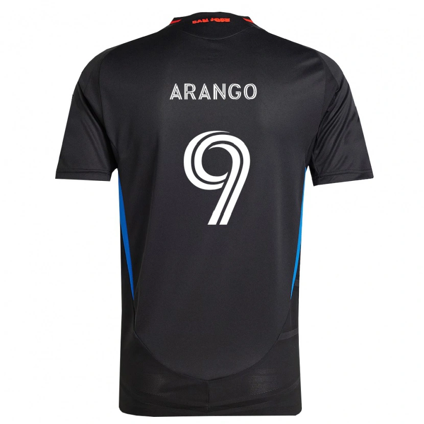Danxen Pánské Cristian Arango #9 Modrá Bílá Černá Domů Hráčské Dresy 2026/27 Dres