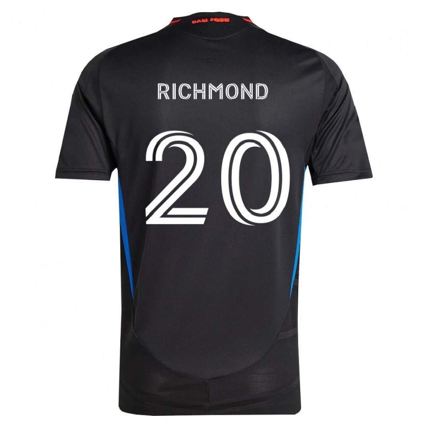 Danxen Pánské Will Richmond #20 Modrá Bílá Černá Domů Hráčské Dresy 2026/27 Dres