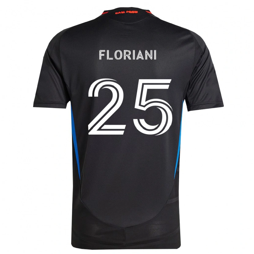 Danxen Pánské Max Floriani #25 Modrá Bílá Černá Domů Hráčské Dresy 2026/27 Dres