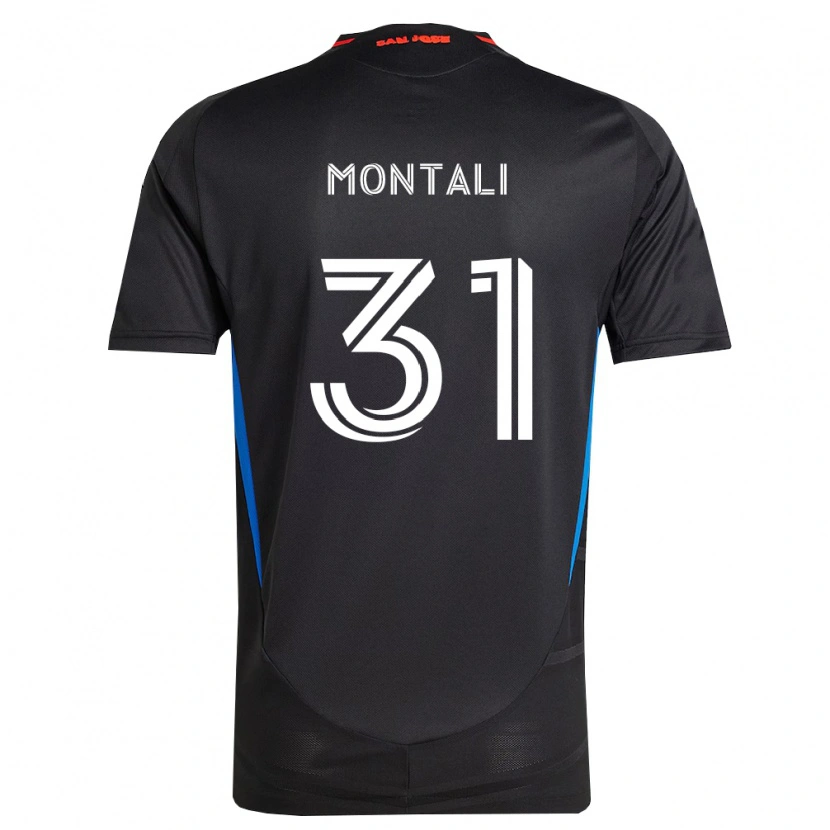 Danxen Pánské Francesco Montali #31 Modrá Bílá Černá Domů Hráčské Dresy 2026/27 Dres