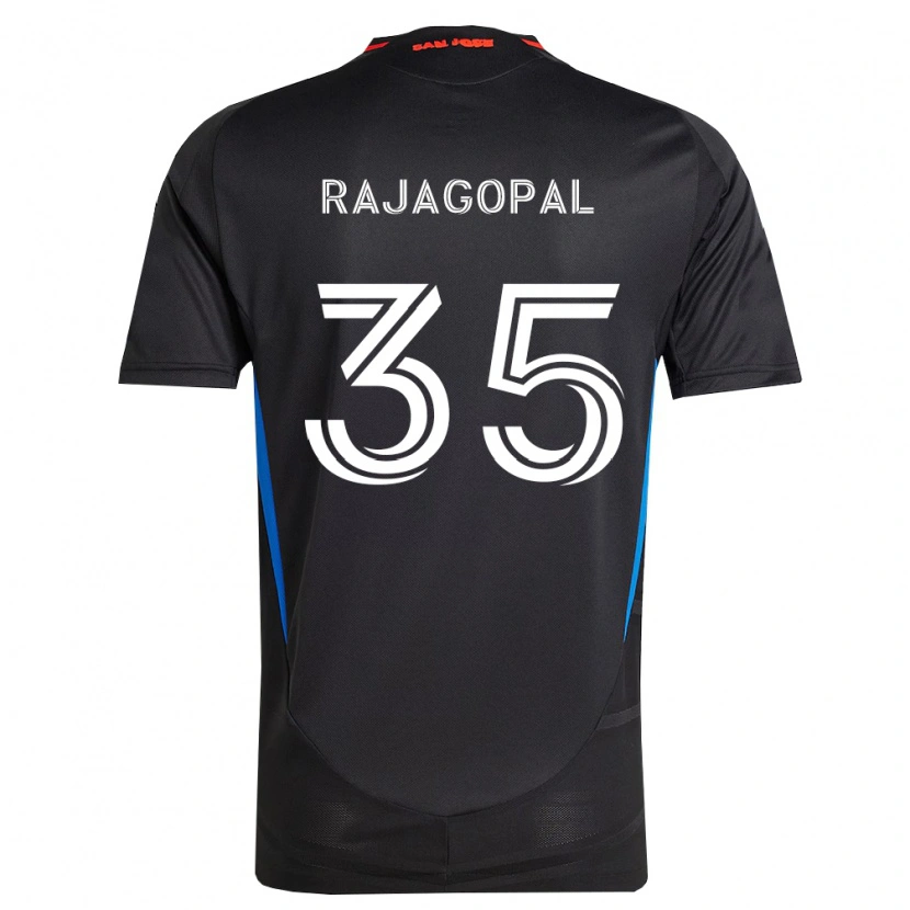 Danxen Pánské Rohan Rajagopal #35 Modrá Bílá Černá Domů Hráčské Dresy 2026/27 Dres