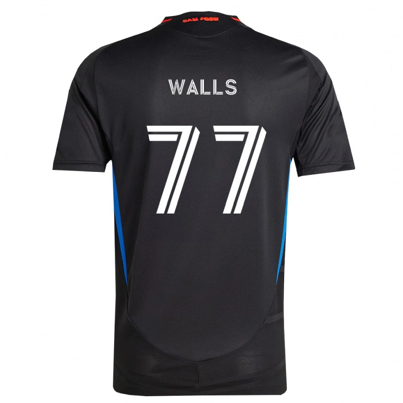 Danxen Pánské Casey Walls #77 Modrá Bílá Černá Domů Hráčské Dresy 2026/27 Dres