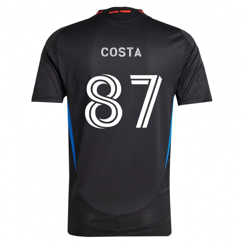 Danxen Pánské Vítor Costa #87 Modrá Bílá Černá Domů Hráčské Dresy 2026/27 Dres