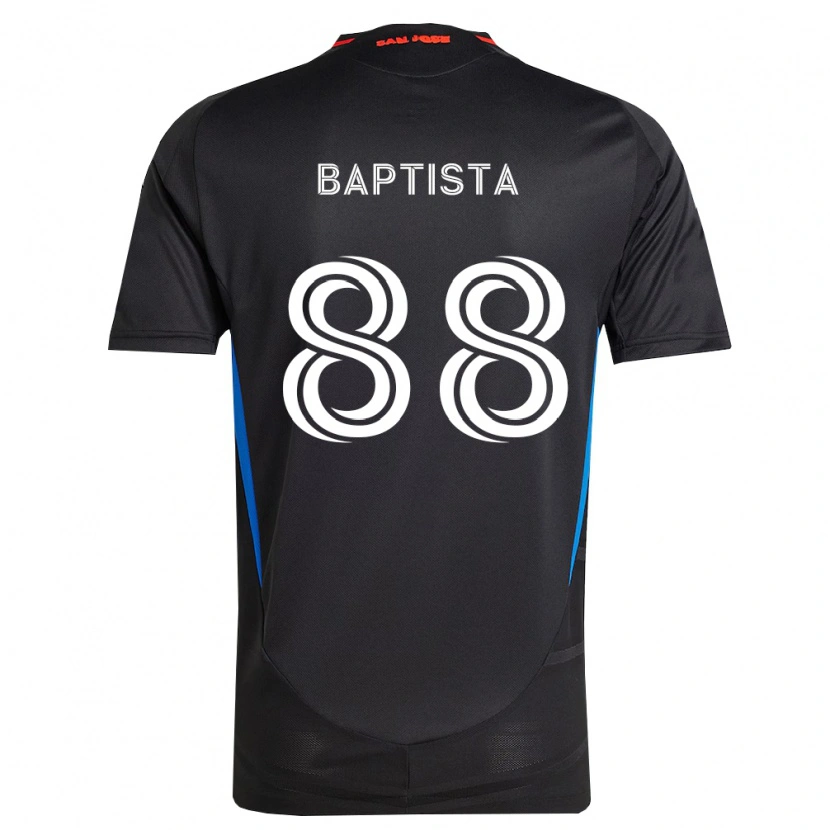 Danxen Pánské Diogo Baptista #88 Modrá Bílá Černá Domů Hráčské Dresy 2026/27 Dres