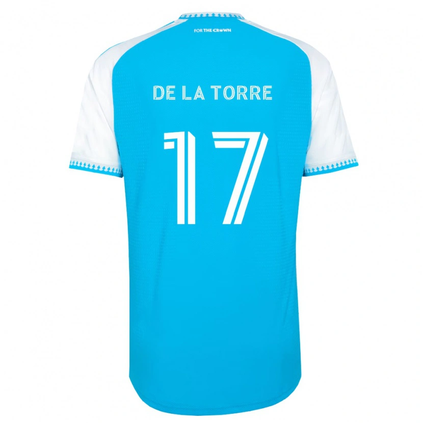 Danxen Pánské Luca De La Torre #17 Nebesky Modrá Bílá Černá Domů Hráčské Dresy 2026/27 Dres