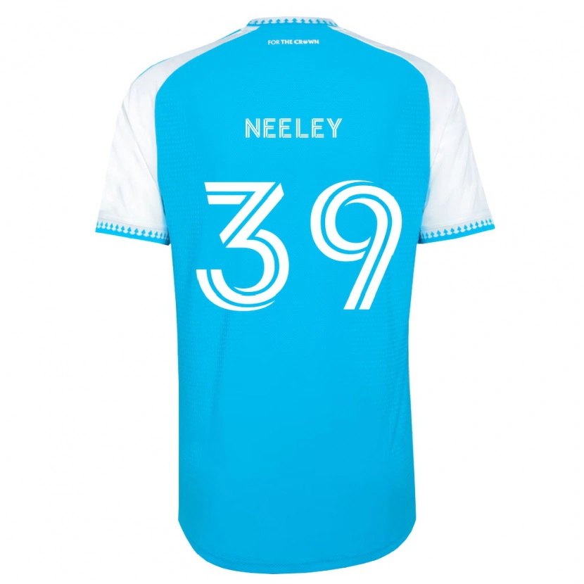 Danxen Pánské Jack Neeley #39 Nebesky Modrá Bílá Černá Domů Hráčské Dresy 2026/27 Dres
