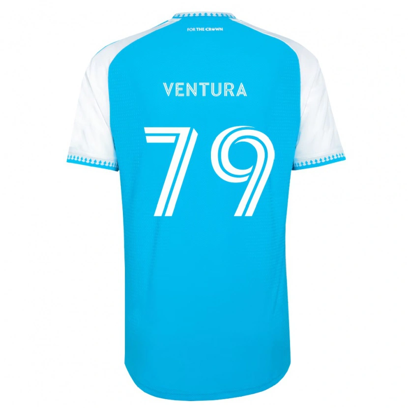 Danxen Pánské Sebastian Ventura #79 Nebesky Modrá Bílá Černá Domů Hráčské Dresy 2026/27 Dres