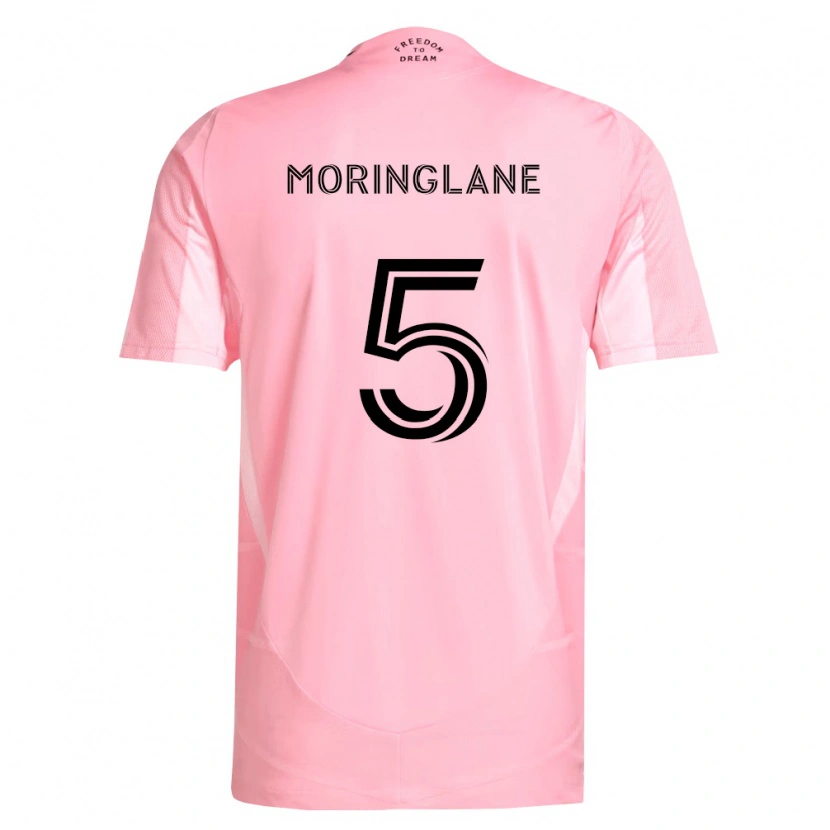 Danxen Pánské Luis Moringlane #5 Růžová Černá Domů Hráčské Dresy 2026/27 Dres