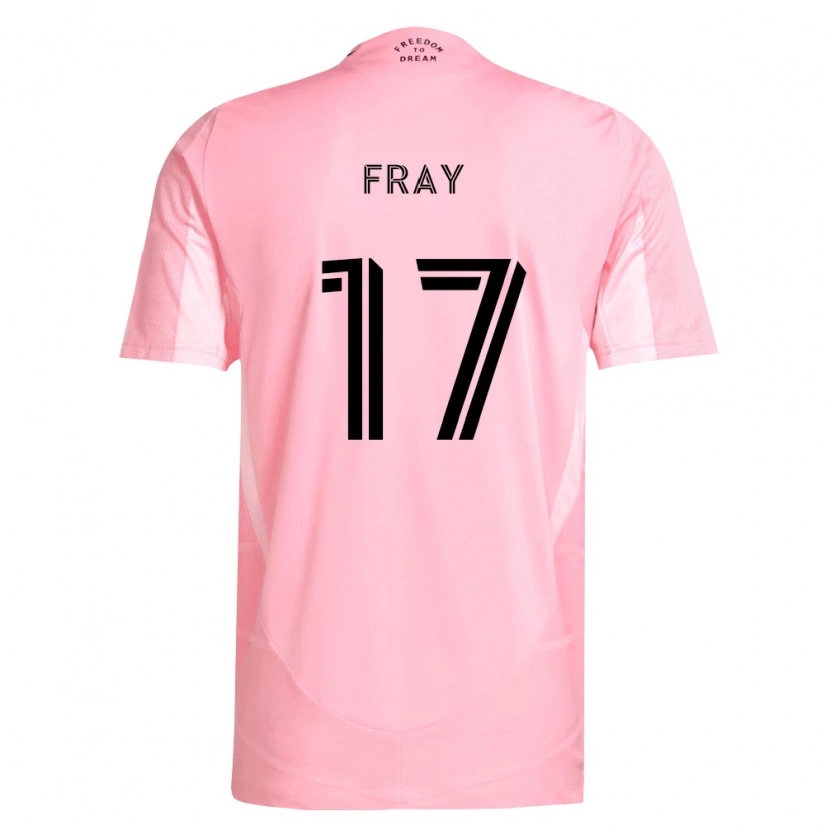 Danxen Pánské Ian Fray #17 Růžová Černá Domů Hráčské Dresy 2026/27 Dres