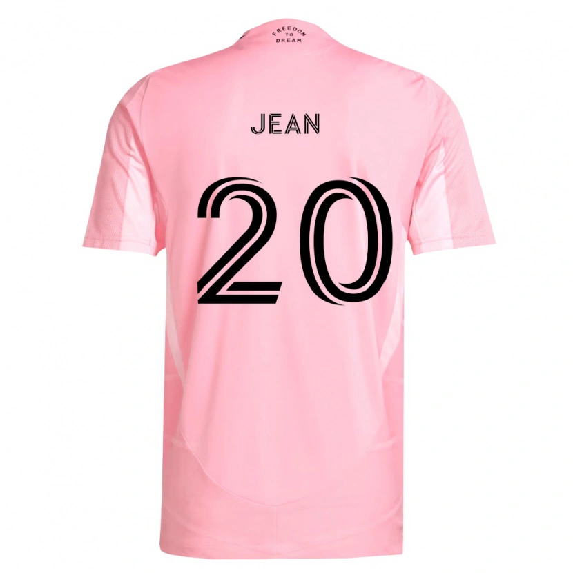 Danxen Pánské Corentin Jean #20 Růžová Černá Domů Hráčské Dresy 2026/27 Dres