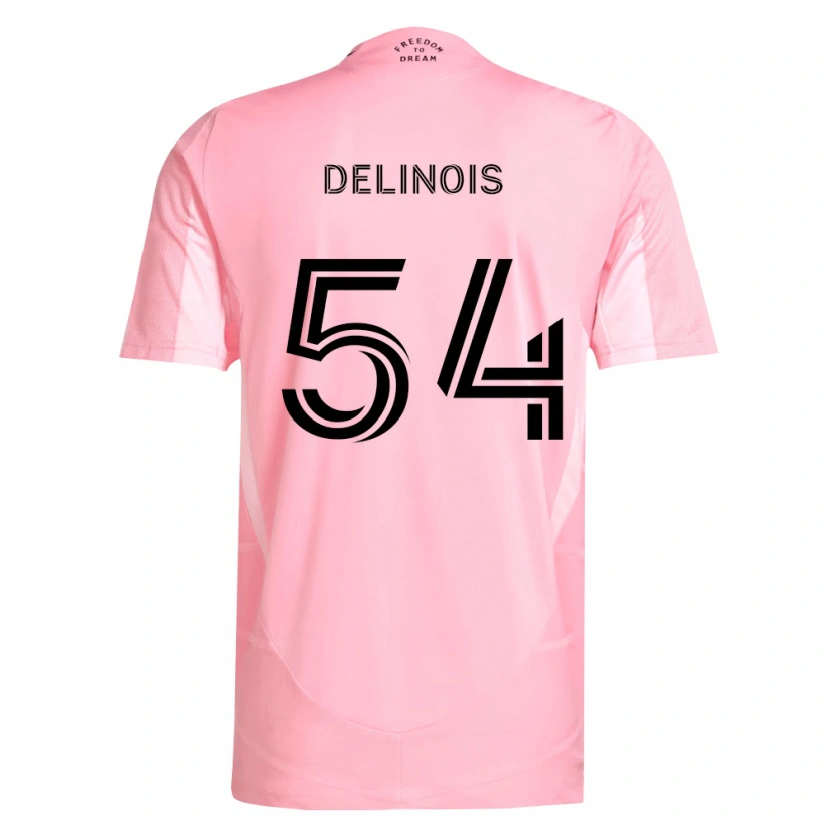 Danxen Pánské Lovend's Delinois #54 Růžová Černá Domů Hráčské Dresy 2026/27 Dres