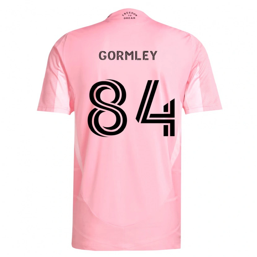 Danxen Pánské Sean Gormley #84 Růžová Černá Domů Hráčské Dresy 2026/27 Dres