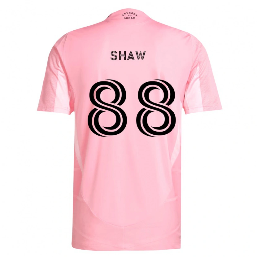 Danxen Pánské Alexander Shaw #88 Růžová Černá Domů Hráčské Dresy 2026/27 Dres