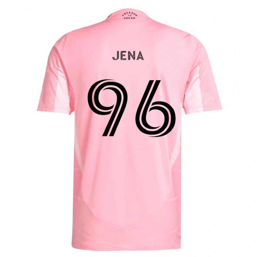Danxen Pánské Nessim Jena #96 Růžová Černá Domů Hráčské Dresy 2026/27 Dres