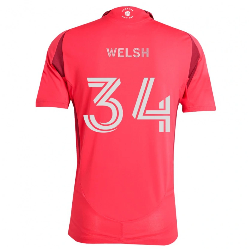 Danxen Pánské Colin Welsh #34 Purpurová Bílá Domů Hráčské Dresy 2026/27 Dres
