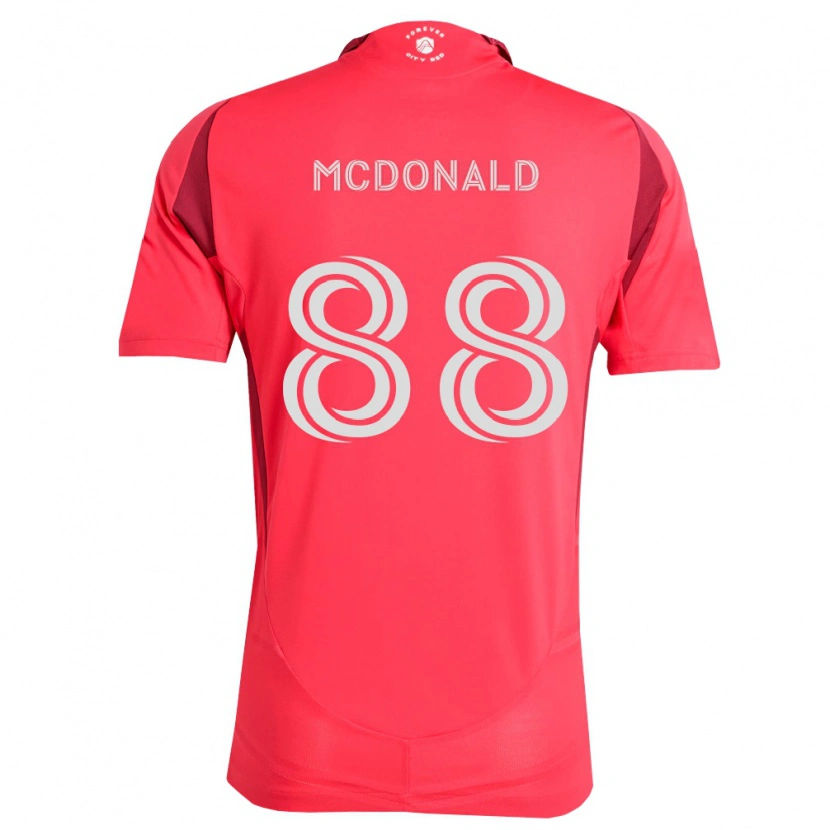 Danxen Pánské Patrick Mcdonald #88 Purpurová Bílá Domů Hráčské Dresy 2026/27 Dres