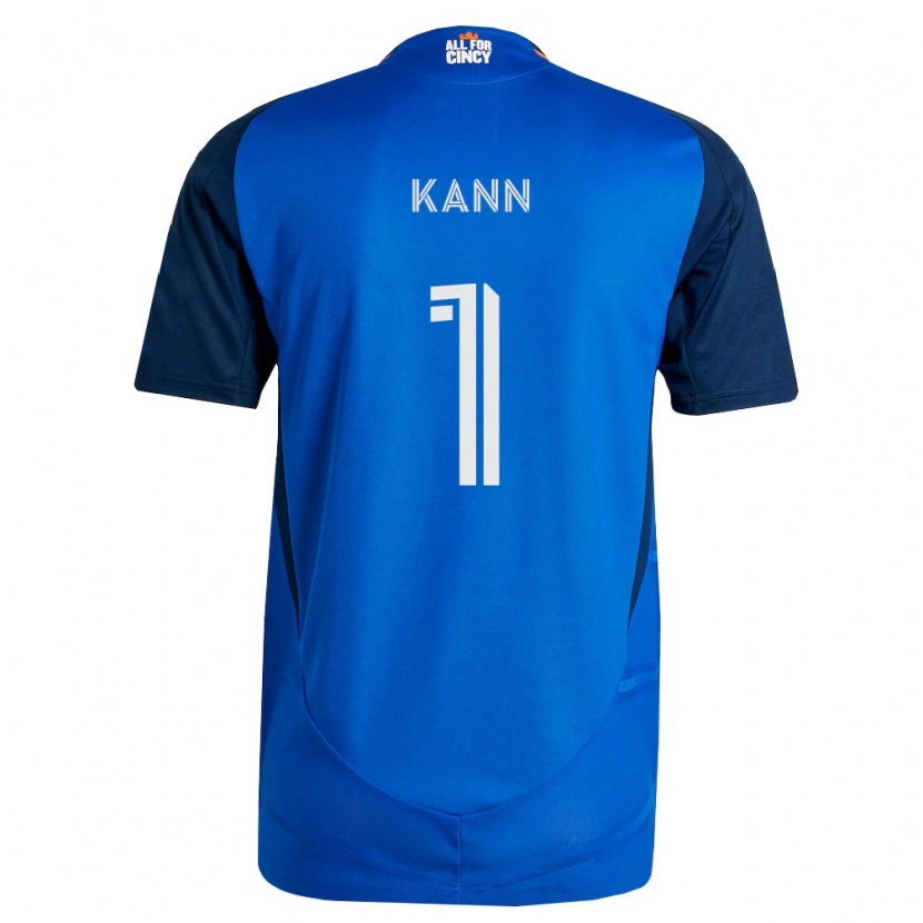 Danxen Pánské Alec Kann #1 Královsky Modrá Oranžová Domů Hráčské Dresy 2026/27 Dres