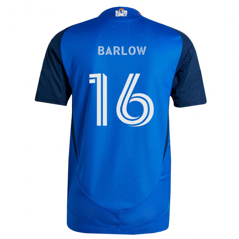 Danxen Pánské Tom Barlow #16 Královsky Modrá Oranžová Domů Hráčské Dresy 2026/27 Dres