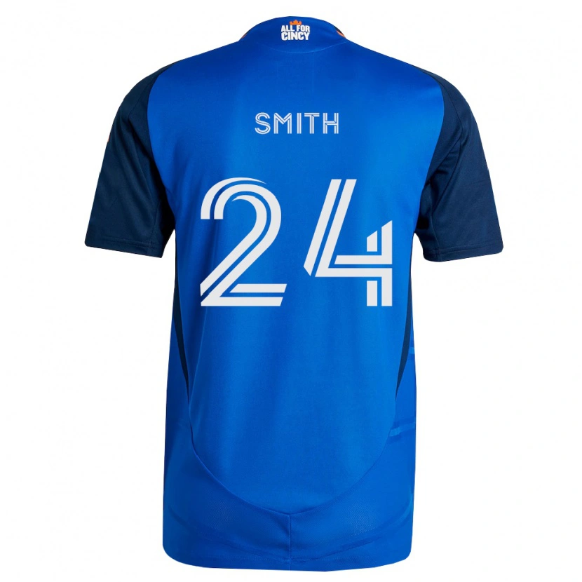 Danxen Pánské Kyle Smith #24 Královsky Modrá Oranžová Domů Hráčské Dresy 2026/27 Dres