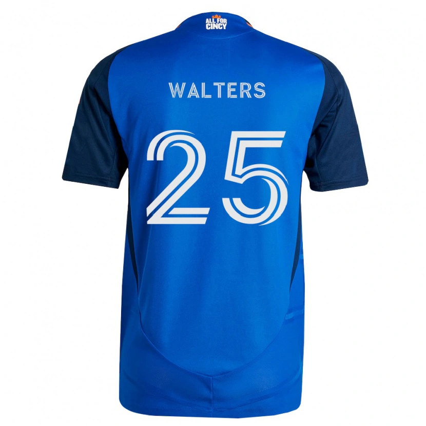 Danxen Pánské Paul Walters #25 Královsky Modrá Oranžová Domů Hráčské Dresy 2026/27 Dres