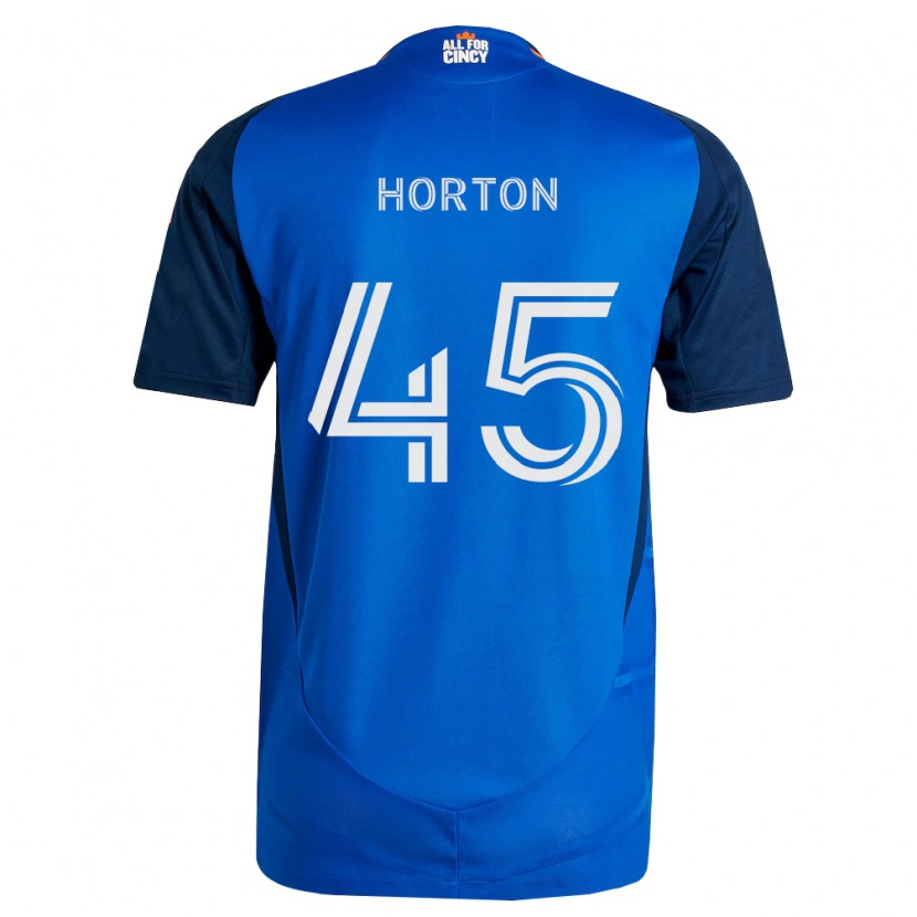 Danxen Pánské Philip Horton #45 Královsky Modrá Oranžová Domů Hráčské Dresy 2026/27 Dres