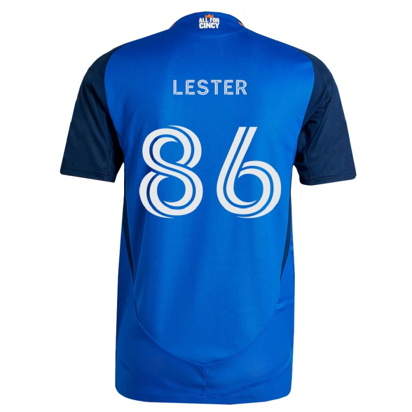 Danxen Pánské Jaylen Lester #86 Královsky Modrá Oranžová Domů Hráčské Dresy 2026/27 Dres
