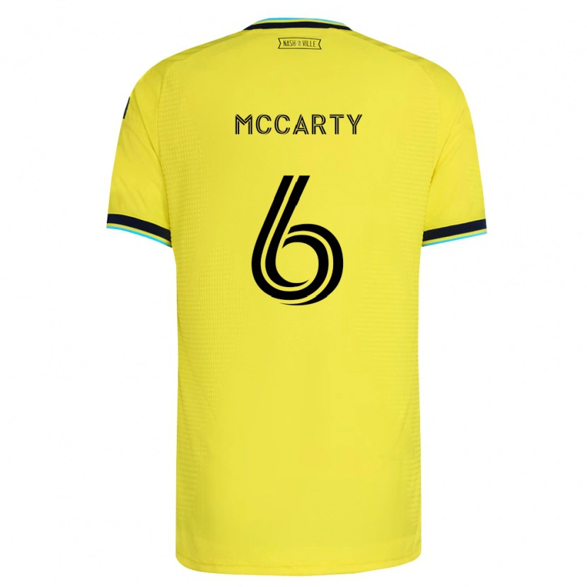 Danxen Pánské Dax Mccarty #6 Jasně Žlutá Tmavě Modrá Domů Hráčské Dresy 2026/27 Dres