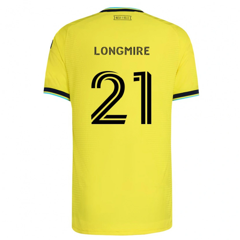 Danxen Pánské Ahmed Longmire #21 Jasně Žlutá Tmavě Modrá Domů Hráčské Dresy 2026/27 Dres