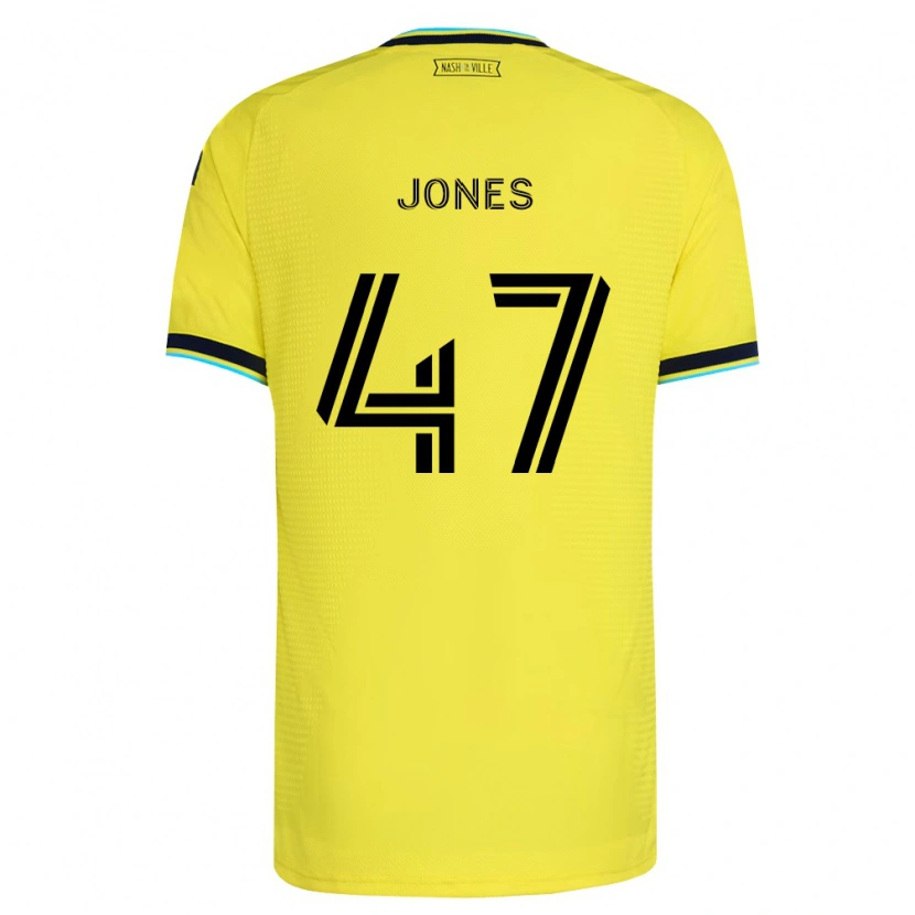 Danxen Pánské Isaiah Jones #47 Jasně Žlutá Tmavě Modrá Domů Hráčské Dresy 2026/27 Dres