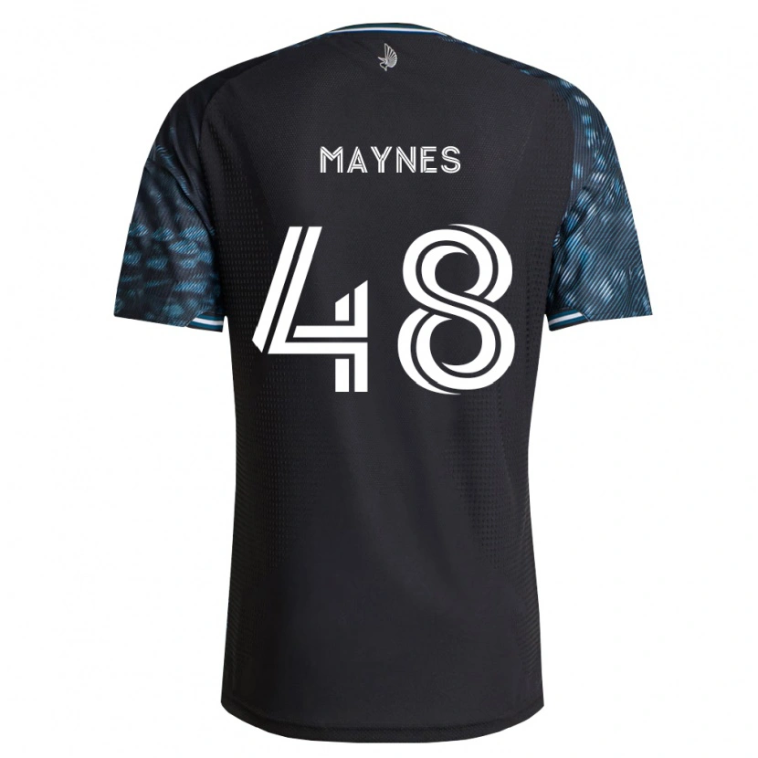 Danxen Pánské William Maynes #48 Černá Bílá Domů Hráčské Dresy 2026/27 Dres