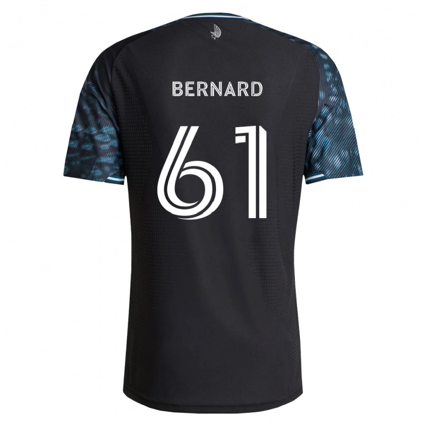 Danxen Pánské Jadan Bernard #61 Černá Bílá Domů Hráčské Dresy 2026/27 Dres