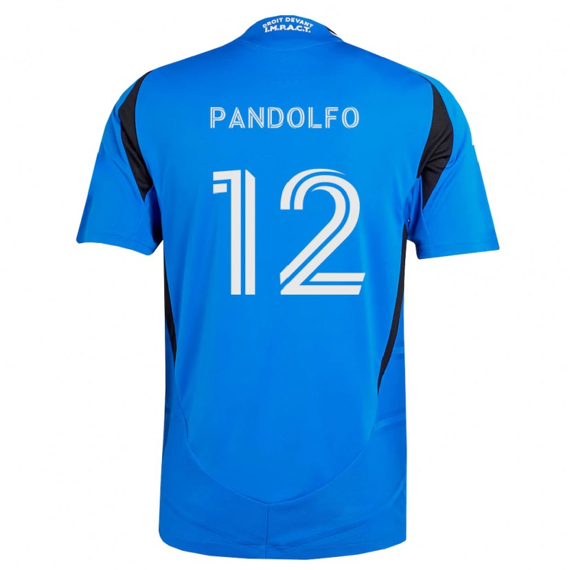 Danxen Pánské Gabriel Pandolfo #12 Modrá Bílá Černá Domů Hráčské Dresy 2026/27 Dres