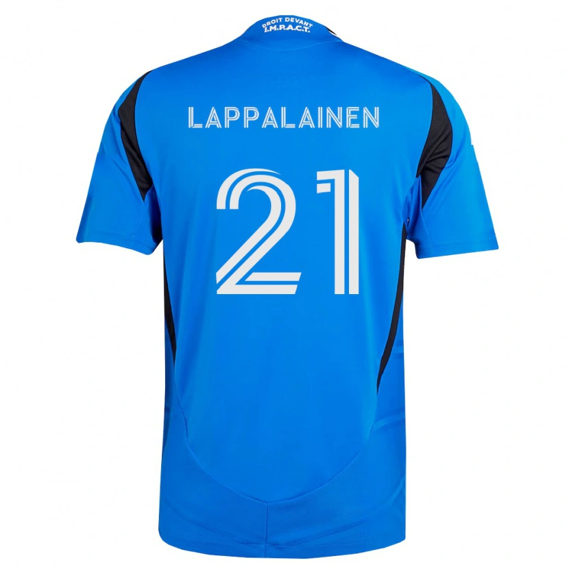 Danxen Pánské Lassi Lappalainen #21 Modrá Bílá Černá Domů Hráčské Dresy 2026/27 Dres
