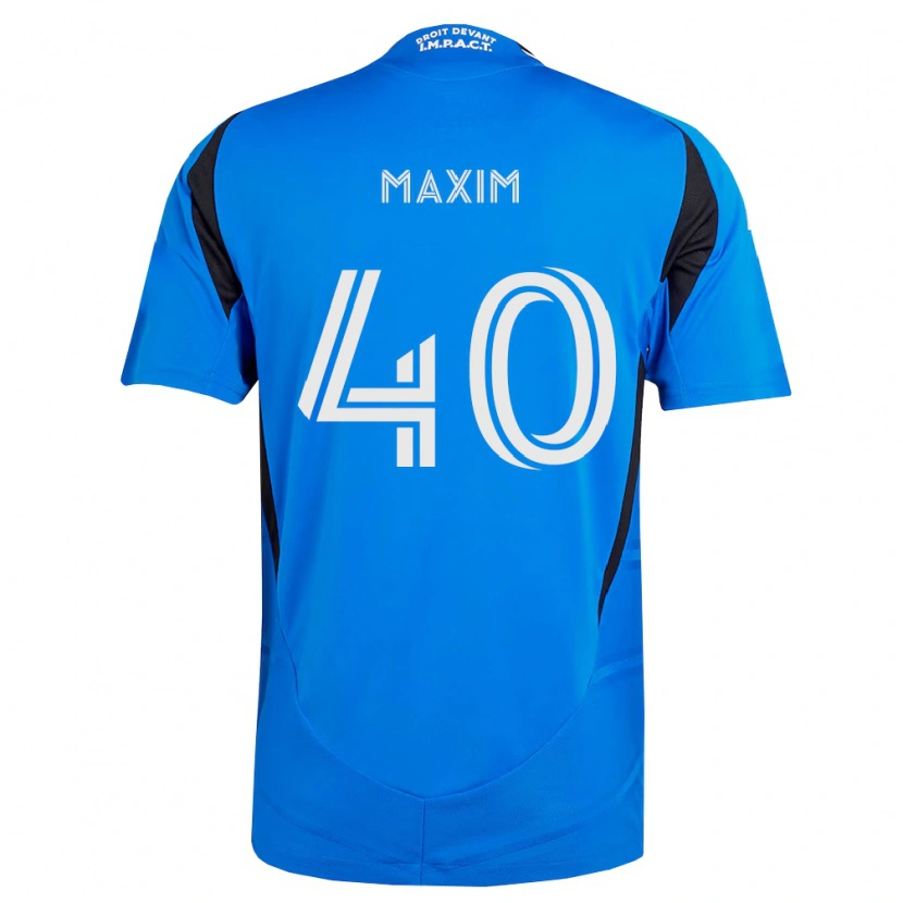 Danxen Pánské Ellyson Maxim #40 Modrá Bílá Černá Domů Hráčské Dresy 2026/27 Dres