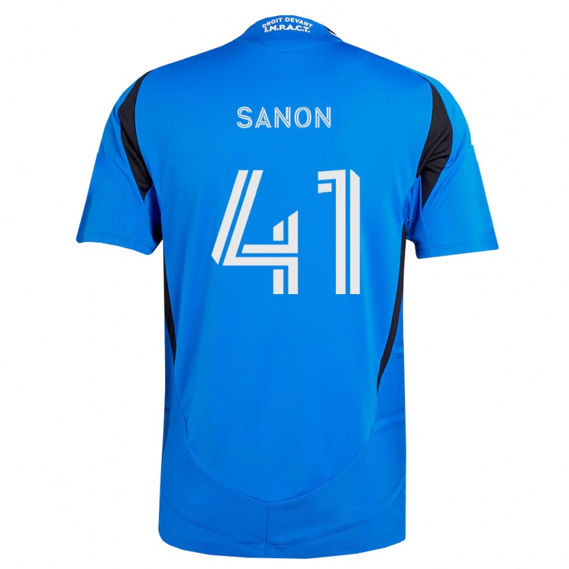 Danxen Pánské Jérémy Sanon #41 Modrá Bílá Černá Domů Hráčské Dresy 2026/27 Dres