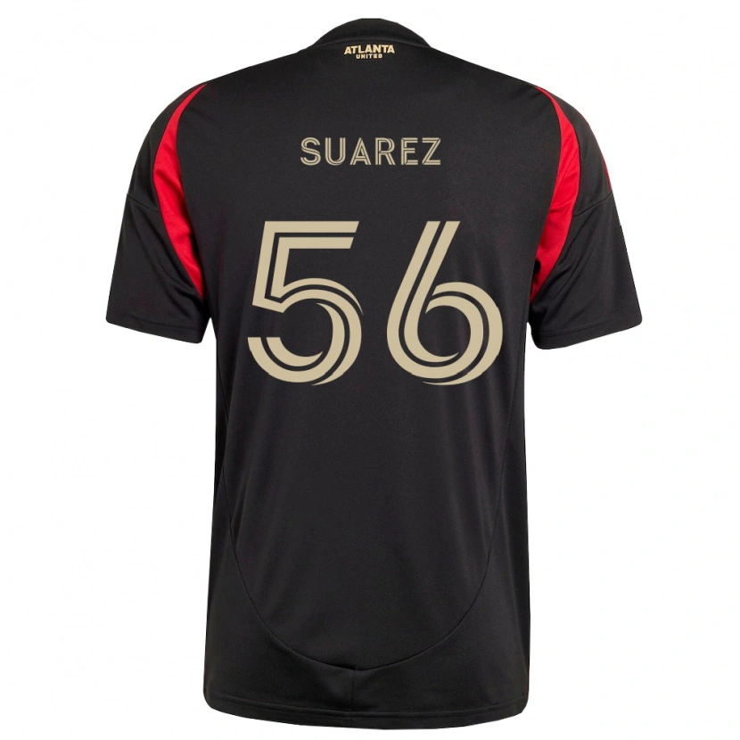 Danxen Pánské Ignacio Suarez #56 Černá Červená Domů Hráčské Dresy 2026/27 Dres