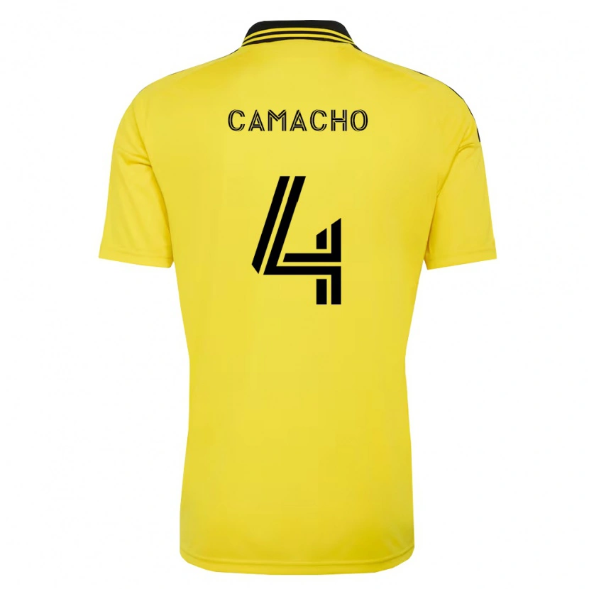 Danxen Pánské Rudy Camacho #4 Žlutá Černá Domů Hráčské Dresy 2026/27 Dres