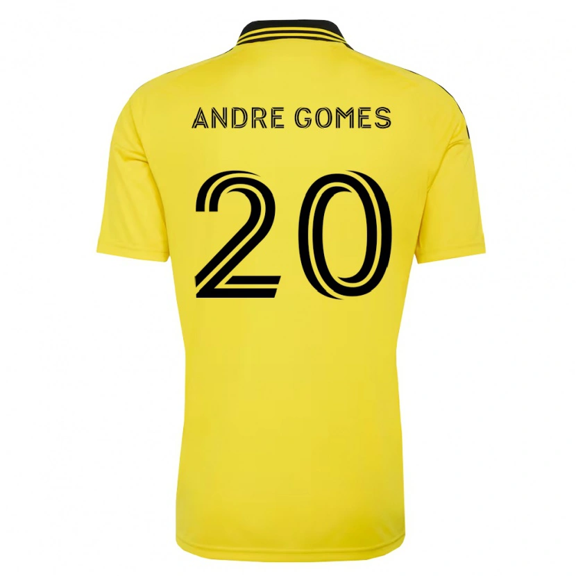 Danxen Pánské André Gomes #20 Žlutá Černá Domů Hráčské Dresy 2026/27 Dres