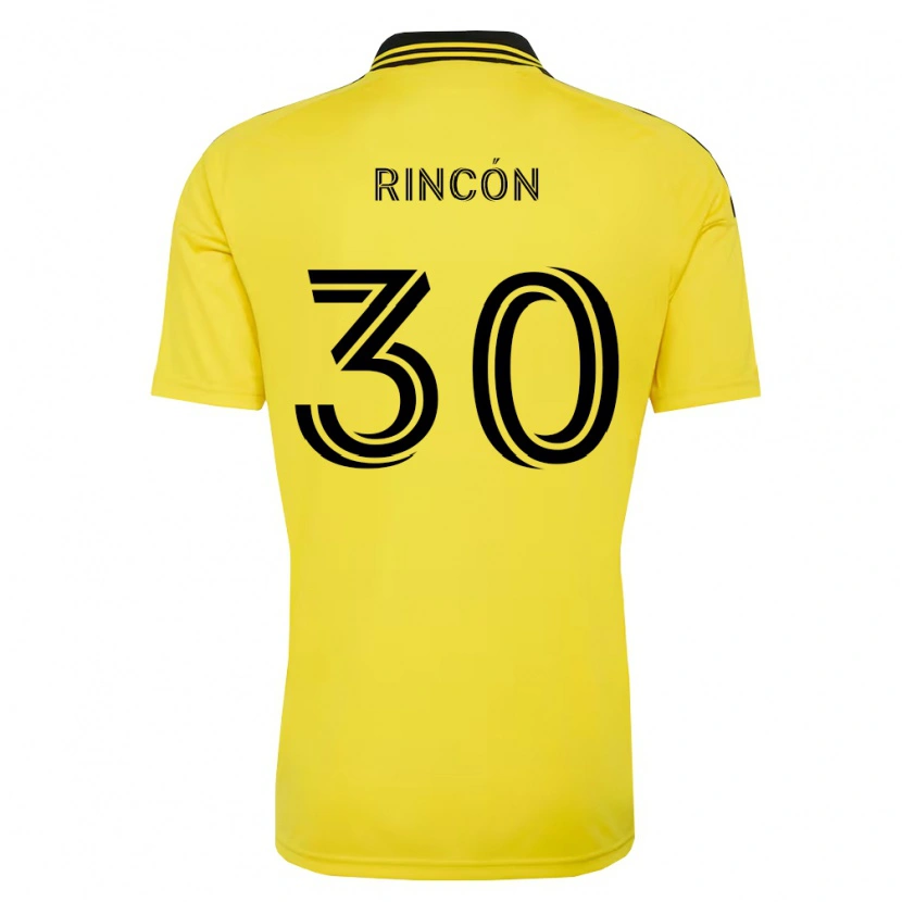 Danxen Pánské Nicolás Rincón #30 Žlutá Černá Domů Hráčské Dresy 2026/27 Dres