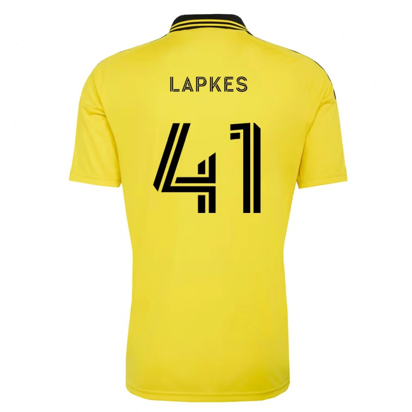 Danxen Pánské Stanislav Lapkes #41 Žlutá Černá Domů Hráčské Dresy 2026/27 Dres